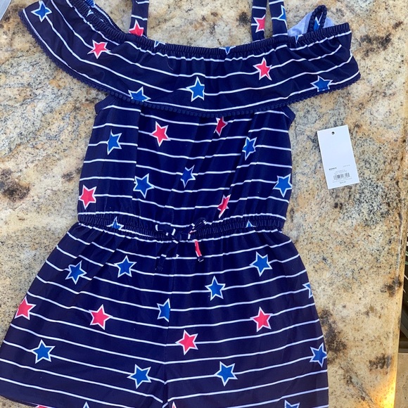 Girls Romper size M 8 - Picture 4 of 6